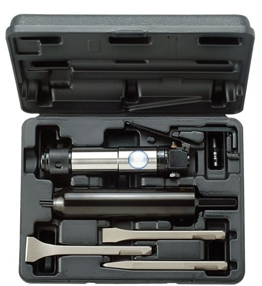 Medium Duty Needle Scaler Set