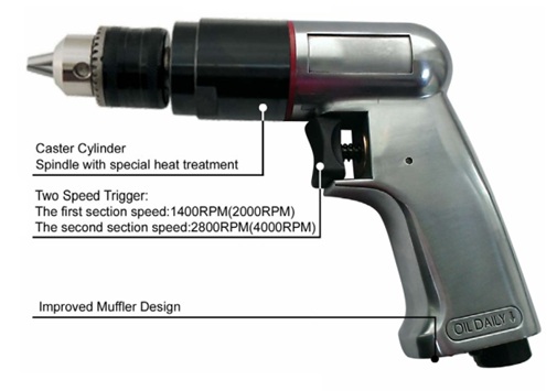 3/8" Air Drill